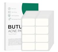 BUTBU 80 Pieces Large Pimple Patches, 18 x 31mm Translucent Hydrocolloid Spot Patches, Invisible Mighty Blemish Patches, Clear Acne Patches for Body, Chin, Face, Back, Forehead