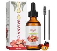 BUTBU Batana Oil for Hair Growth, 100% Pure Natural Essential Oil for Eyebrow Eyelash and Skin Care, Enhances Hair Thickness, Nourishes the Scalp for Men Women (60ml, Pack of 1)