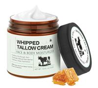BUTBU Beef Tallow Skin Care, 120g Tallow and Honey Balm, Natural Organic Grass-Fed tallow Face Cream, Deeply Nourishing Hydration Moisturizer for Face, Body and Dry Skin