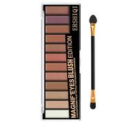 BUTBU Eyeshadow Palette, 12 Shades High Pigment Eyeshadow Set, Eye Makeup Kit for Natural Looks and Long Lasting Shades, Matte and Shimmer Finishes, Portable Travel eyeshadow-Palettes (Brown)