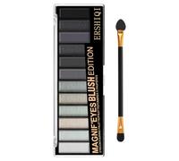 BUTBU Eyeshadow Palette, 12 Shades High Pigment Eyeshadow Set, Eye Makeup Kit for Natural Looks and Long Lasting Shades, Matte and Shimmer Finishes, Portable Travel eyeshadow-Palettes (Grey)