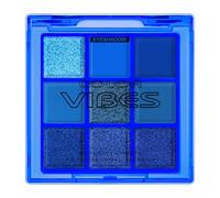 BUTBU Eyeshadow Palette, 9 Shades Blue Eyeshadow Palette, High Pigment eyeshadow Set for Waterproof, Long Lasting Shades with Shimmer & Matte Shadows, Portable Travel eyeshadow-Palettes