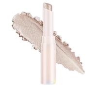 BUTBU Eyeshadow Stick, Crystal Jelly Glaze Eye Shadow Stick, Creamy and Blendable Formula Eyes Makeup, Waterproof and Long Lasting Eyeshadow Pencil For Daily Makeup & Special Occasion (Starlit Silver)
