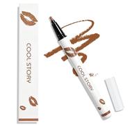 BUTBU Lip Liner, Long Lasting Colour Lip Marker, Matte Nude Lipliner for Plumping and Defining, High Pigmented Formula, Precise Application, Non-Fading, Lips Definer Makeup for Women Girl (White, 05)