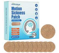 BUTBU Motion Sickness Patches, 36 Counts Travel Sickness-Patches, Nausea Relief & Anti Sickness, Motion Sea Sickness Patch for Car, Cruise Essentials and Airplane Trips, Fast Effective Lasts 72 Hours