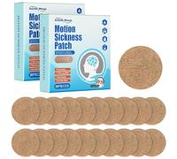 BUTBU Motion Sickness Patches, 72 Counts Travel Sickness-Patches, Nausea Relief & Anti Sickness, Motion Sea Sickness Patch for Car, Cruise Essentials and Airplane Trips, Fast Effective Lasts 72 Hours
