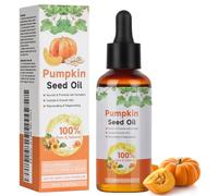 BUTBU Pumpkin Seed Oil for Hair Growth, 100% Pure Natural Essential Oil for Eyebrow Eyelash and Skin Care, Enhances Hair Thickness, Nourishes the Scalp for Men Women (60ml, Pack of 1)