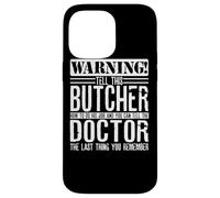 Butcher Apparel - Funny Best Butchers Design Case for iPhone 14 Pro Max