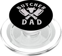 Butcher Dad - Papa Pa Fathersday Daddy Fathers Day PopSockets PopGrip for MagSafe