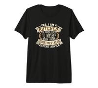 Butcher Expert Advice Professional Consultation Humor Premium T-Shirt