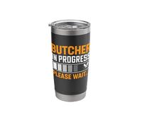 Butcher in Progress Please Wait Stainless Steel Insulated Tumbler
