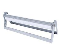 Butcher Paper Dispenser with Cutter, Wall Mountable and Tabletop Craft Paper Roll Holder for Kitchen, Art, and Wrapping