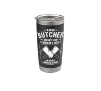 Butcher When He's Done Stainless Steel Insulated Tumbler