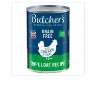 Butcher's Chicken & Tripe Wet Dog Food Tin 400g x 12 Tins