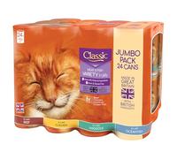 Pack of 24 Butcher's Classic Meat and Fish Variety in Jelly