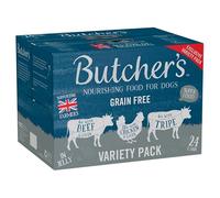 Butcher's Complete Wet Can Adult Dog Food Variety Pack 24x400g