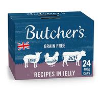 Butcher's Recipes in Jelly Dog Food Tins 24x400g
