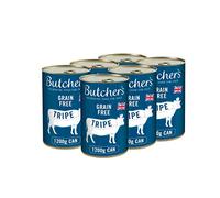 BUTCHER'S Grain Free Tripe Wet Dog Food Big Tin Cans Variety pack, 7.2kg (6 x 1200g)