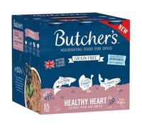 Butcher's Grain Free Healthy Heart 18 x 390g - Mixed Pack