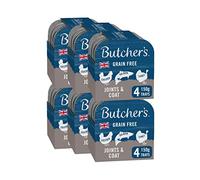 Butcher's Joints & Coat Wet Dog Food Trays Variety Pack, 3.6 kg (24 x 150 g)