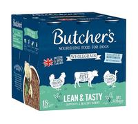 Butcher's Lean and Tasty Whole Grain Canned Dog Food, 18 Pack, 390g Each