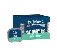 Butcher's Lean and Tasty Dog Food Trays - 24 x 150g