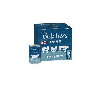 Butcher's Puppy Perfect Wet Dog Food Tins - 18 x 400g