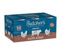 Butcher's Recipes in Gravy Dog Food Tins 6x400g