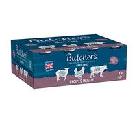 Butcher's Recipes in Jelly Wet Dog Food Tins 12 x 400g