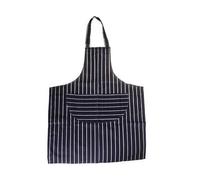 Butchers Stripe Apron Navy Universal Textiles Multi One Size