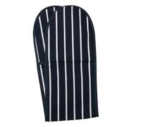 Butchers Stripe Double Oven Gloves, Navy