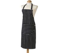 Butchers Stripe Navy Standard Apron, 68 x 87 cm