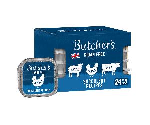 Butchers Succulent Recipes Adult Wet Dog Food - 24 x 150g