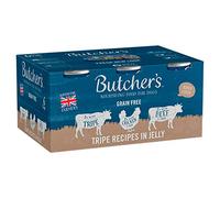 Butcher's Tripe Recipes In Jelly Dog Food Tins, 6 x 400g