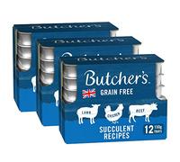 BUTCHER'S Wet Dog Food Trays Grain Free Succulent Recipes 5.4kg (36 x 150g)