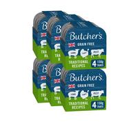 Butcher's Wet Dog Food Trays Grain Free Traditional Recipes 3.6kg (24 x 150g)
