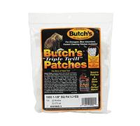 Butch's Twill Cleaning Patches Bag of 1000 (1-1/8-Inch)