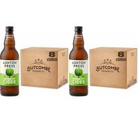 Butcombe Brewery, Ashton Press Cider Bottles, Gluten Free, Vegan Friendly, Fresh and Fruity, with a Robust Apple Taste, 8 x 500ml (Pack of 2)