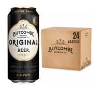 Butcombe Brewery, Original Beer Cans, Vegan Friendly, Bitter, Clean and Refreshing, 24 x 440ml