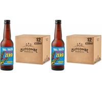 Butcombe Brewery, Tall Tales Pale Ale Zero Bottles, Vegan Friendly, Alcohol Free, Bold & Fruity, Flavours of Citrus, Grapefruit & Pineapple, 12 x 330ml (Pack of 2)