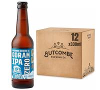 Butcombe Brewing Co. Goram IPA Zero 0% Alcohol Free Beer, 12x 330ml Bottles