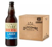 Butcombe Brewing Co. Underfall 4.1% Triple Filtered Lager, 8x 500ml Bottles