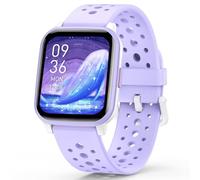 Butele Kids Smart Watch for Girls & Boys, Game Watch with Sleep Mode, 20 Sports Modes, 5 Games, Pedometer - Purple