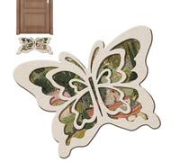 buterfly Bath Mat - Elegant Butterfly Bath Rugs | Colourful Bath Mat, Versatile Diatomaceous Earth Non-Slip Bathroom Rug, Quick Drying Bathtub for the Dorm, Hotel, Home, Beach