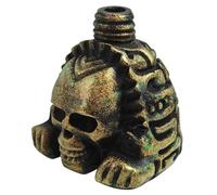 Butie Aztec Death Whistle - Extreme 125+ dB Human Scream Sound, Skull Ceremonial Noisemaker for Outdoor Protection, Halloween, Pranks