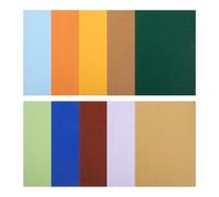 BUTIFULSIC 1 Bag Colored Corrugated Cardboard Sheets A4 Size Lightweight Paper for Easy Cutting and Shaping for Crafts Making and On-the-go Crafting Projects Random Color