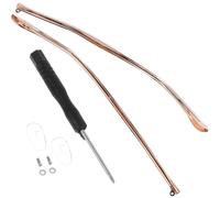 BUTIFULSIC 1 Pair Eyeglasses Repair Legs Glasses Arm Replacement Plastic Metal No Pressure on Ears Prevent Rubbing against Face Universal for Reading Glasses
