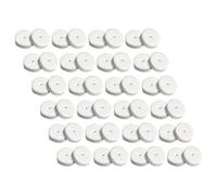 BUTIFULSIC 100Pcs Foam Earring Cushion Pads White for Stabilizing Earrings Anti-Tie Design Suitable for Jewelry Makers