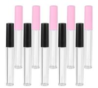 BUTIFULSIC 10pcs 2.5ml Lip Gloss Tubes with Abs as Body, Mini and Compact Design, Convenient for Travel and Lip Glaze Storage, Fashionable Subpackaging Bottles