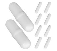 BUTIFULSIC 10pcs High-speed Magnetic Stir Bars with Cylindrical Design for Laboratory and Industrial Use, Made of Sturdy Pp and Magnet Material, Ensuring Uniform and High-efficiency Mixing